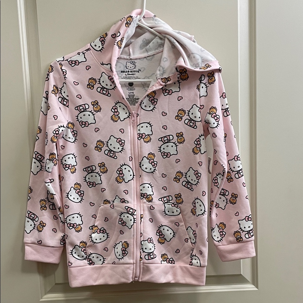 Sanrio Hello Kitty Pink Heart Hoodie